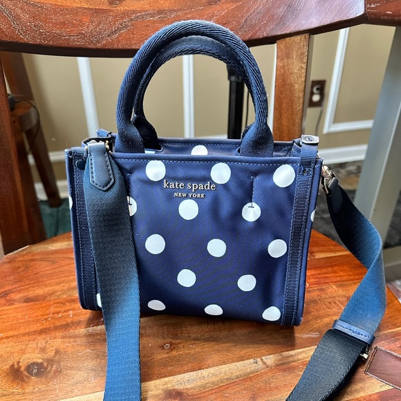kate spade Handbags - Kate Spade the little better sam sunshine dot mini tote bag